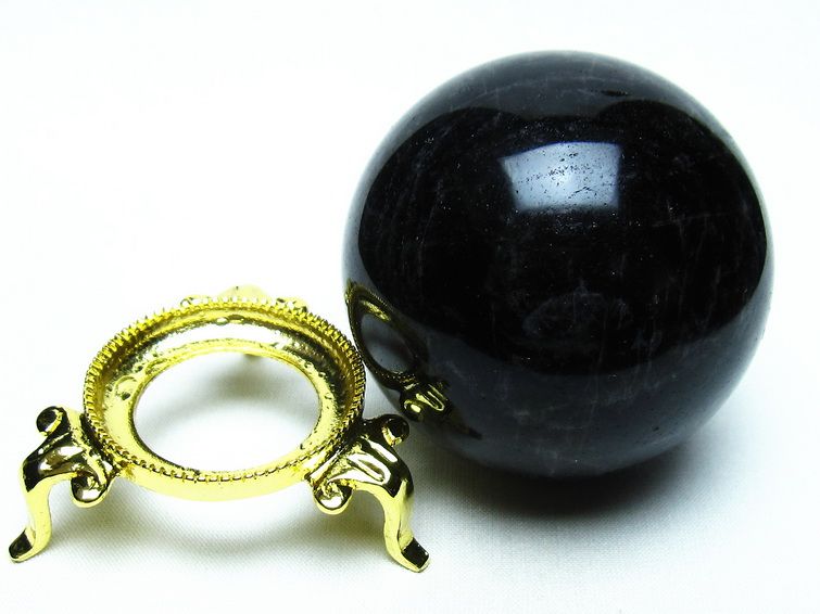 モリオン 黒水晶 丸玉 67mm 一点物 151-9497
