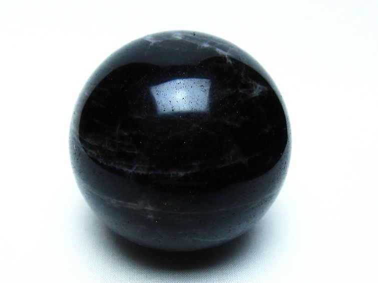 モリオン 黒水晶 丸玉 66mm 一点物 151-9499