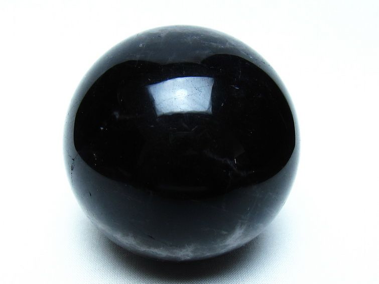 モリオン 黒水晶 丸玉 66mm 一点物 151-9500