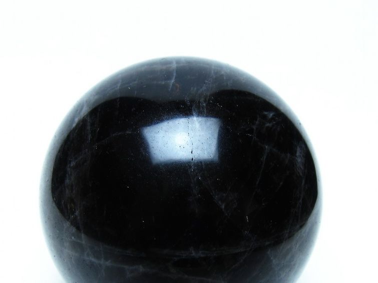 モリオン 黒水晶 丸玉 65mm 一点物 151-9501
