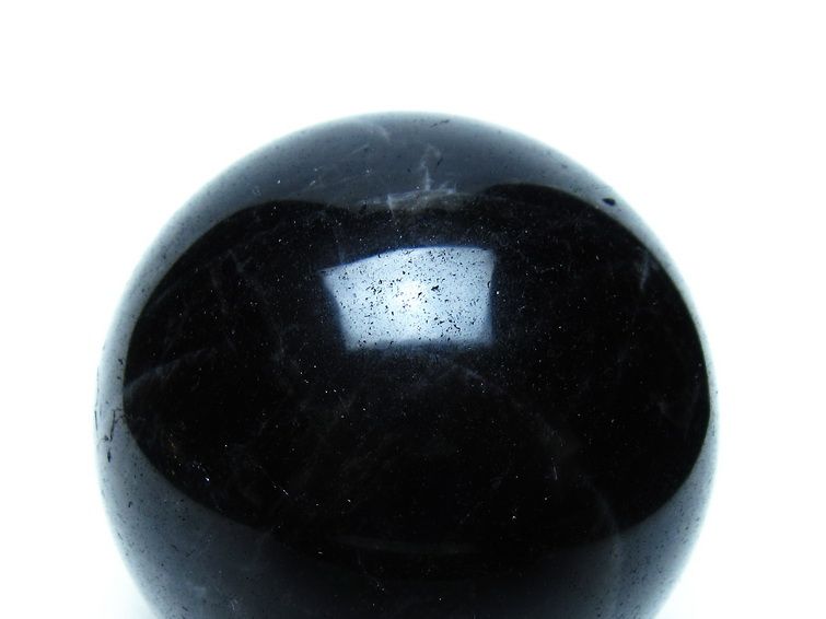 モリオン 黒水晶 丸玉 65mm 一点物 151-9502