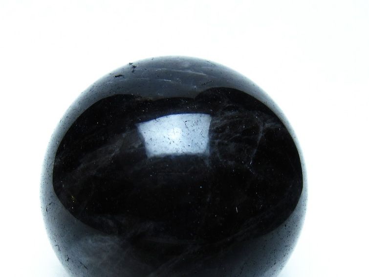 モリオン 黒水晶 丸玉 64mm 一点物 151-9504