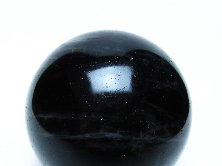モリオン 黒水晶 丸玉 64mm 一点物 151-9505