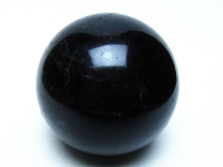 モリオン 黒水晶 丸玉 63mm 一点物 151-9506