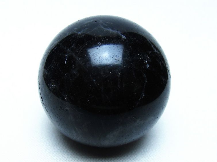 モリオン 黒水晶 丸玉 63mm 一点物 151-9507