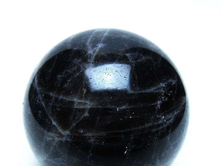 モリオン 黒水晶 丸玉 60mm 一点物 151-9518 【sold out】