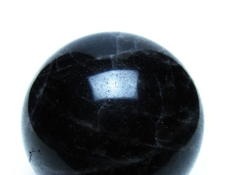 モリオン 黒水晶 丸玉 60mm 一点物 151-9519