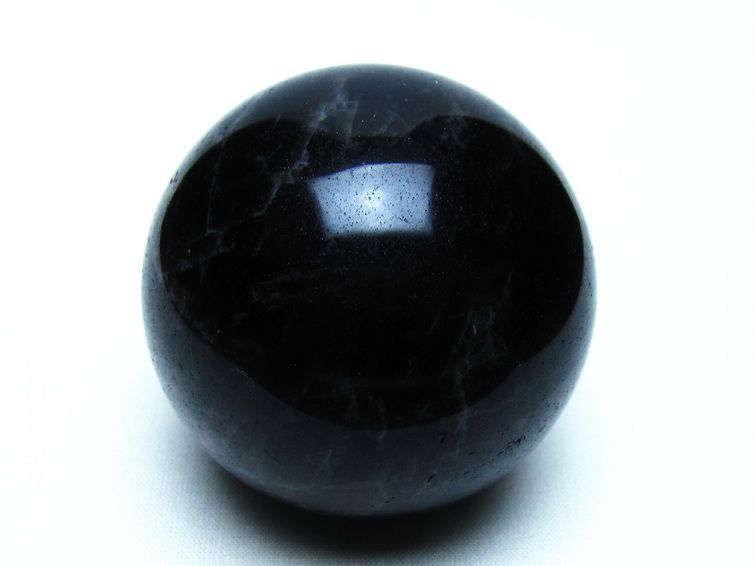 モリオン 黒水晶 丸玉 60mm 一点物 151-9520