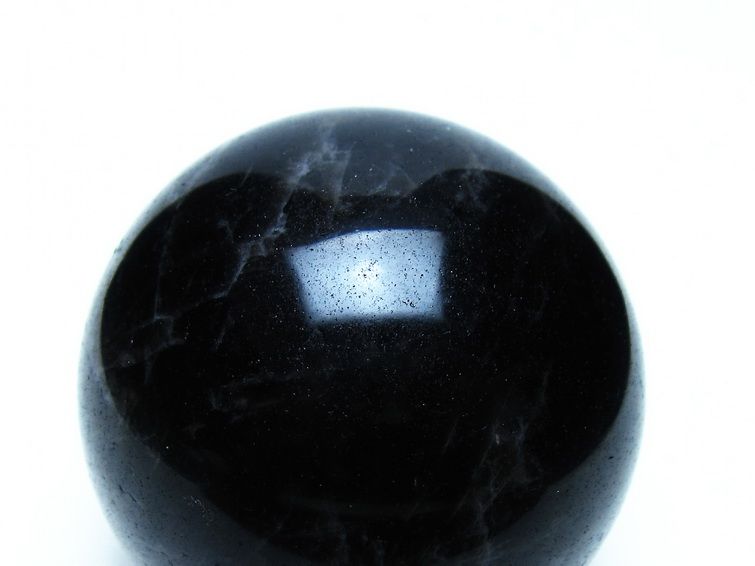 モリオン 黒水晶 丸玉 60mm 一点物 151-9520