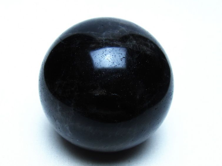 モリオン 黒水晶 丸玉 60mm 一点物 151-9521