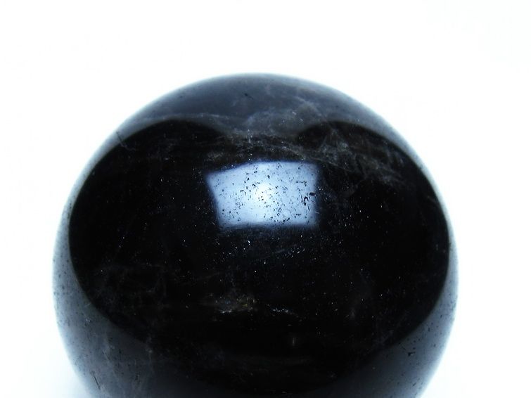 モリオン 黒水晶 丸玉 60mm 一点物 151-9521
