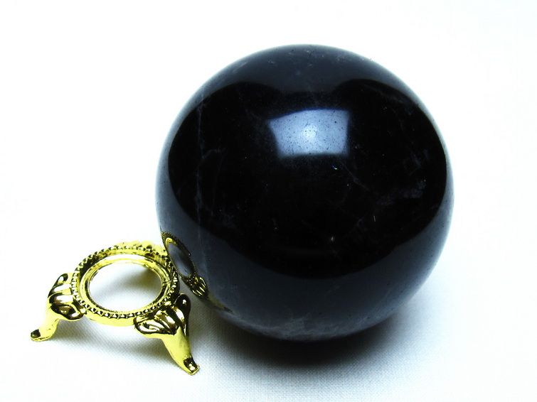 モリオン 黒水晶 丸玉 61mm 一点物 151-9522 【sold out】