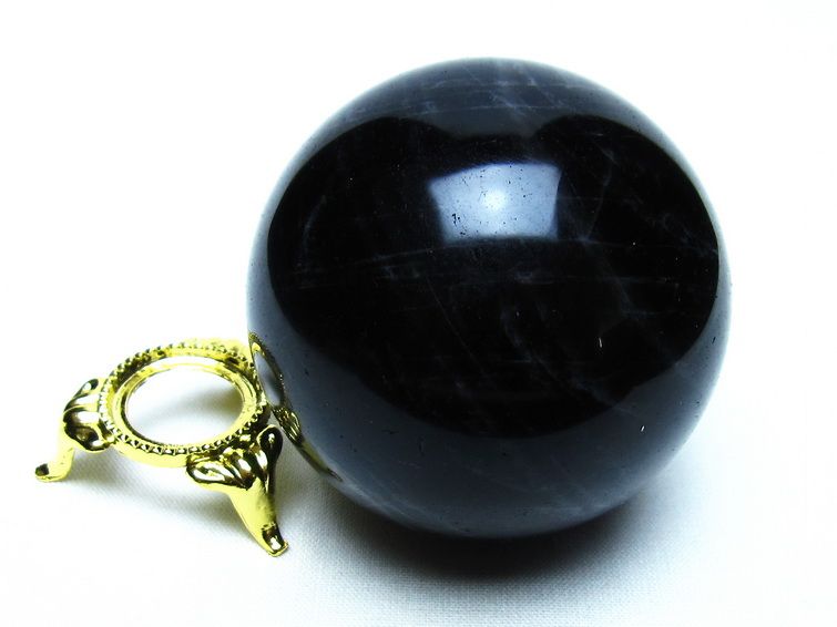 モリオン 黒水晶 丸玉 59mm 一点物 151-9523 【sold out】