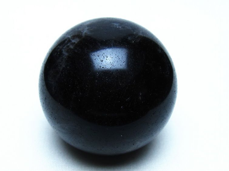 モリオン 黒水晶 丸玉 59mm 一点物 151-9525