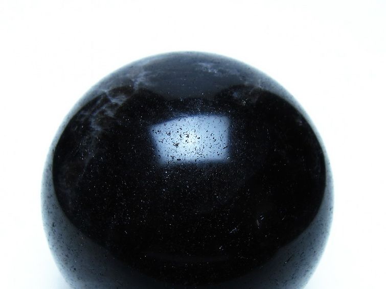 モリオン 黒水晶 丸玉 59mm 一点物 151-9525