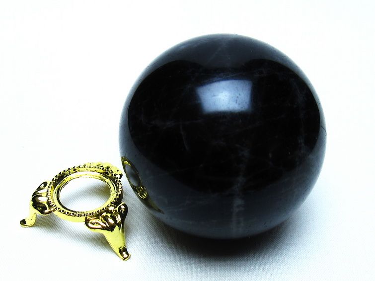 モリオン 黒水晶 丸玉 58mm 一点物 151-9528 【sold out】