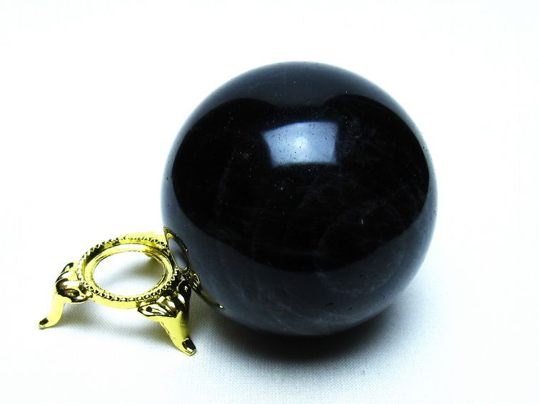 モリオン 黒水晶 丸玉 58mm 一点物 151-9530 【sold out】