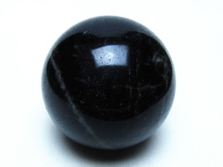 モリオン 黒水晶 丸玉 58mm 一点物 151-9531