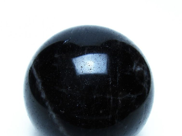 モリオン 黒水晶 丸玉 58mm 一点物 151-9531