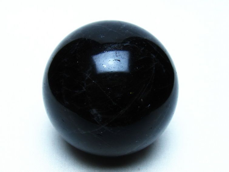モリオン 黒水晶 丸玉 57mm 一点物 151-9534