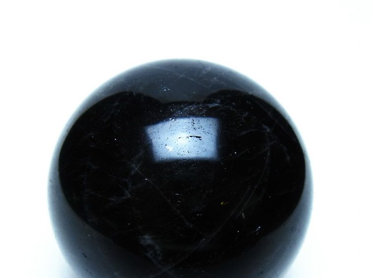 モリオン 黒水晶 丸玉 57mm 一点物 151-9534