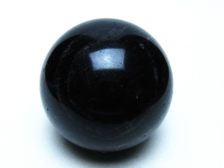 モリオン 黒水晶 丸玉 57mm 一点物 151-9535