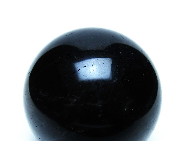 モリオン 黒水晶 丸玉 57mm 一点物 151-9536 【sold out】