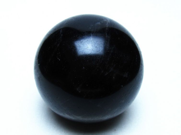 モリオン 黒水晶 丸玉 58mm 一点物 151-9538