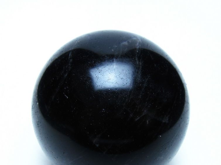 モリオン 黒水晶 丸玉 58mm 一点物 151-9538