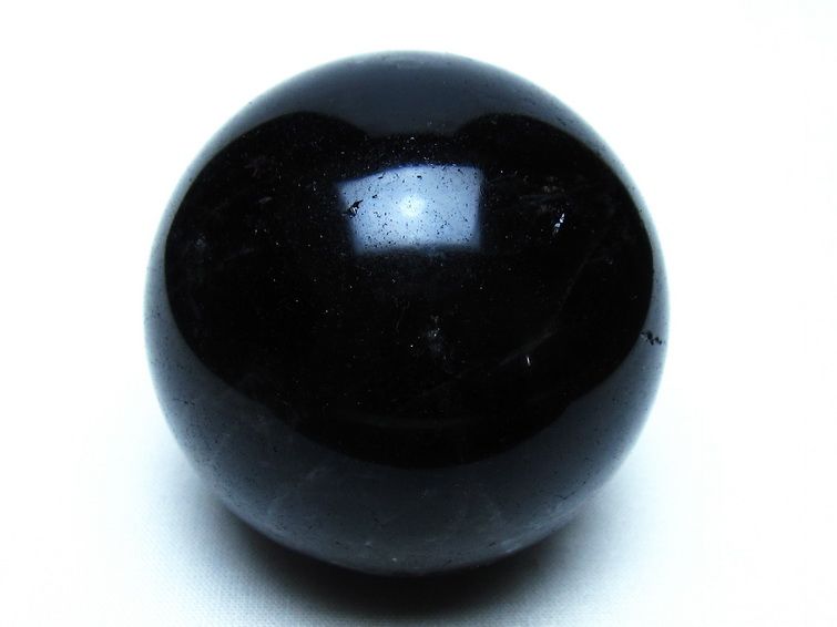 モリオン 黒水晶 丸玉 59mm 一点物 151-9540