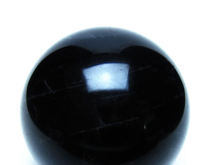 モリオン 黒水晶 丸玉 60mm 一点物 151-9542