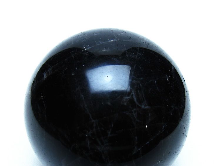 モリオン 黒水晶 丸玉 60mm 一点物 151-9543