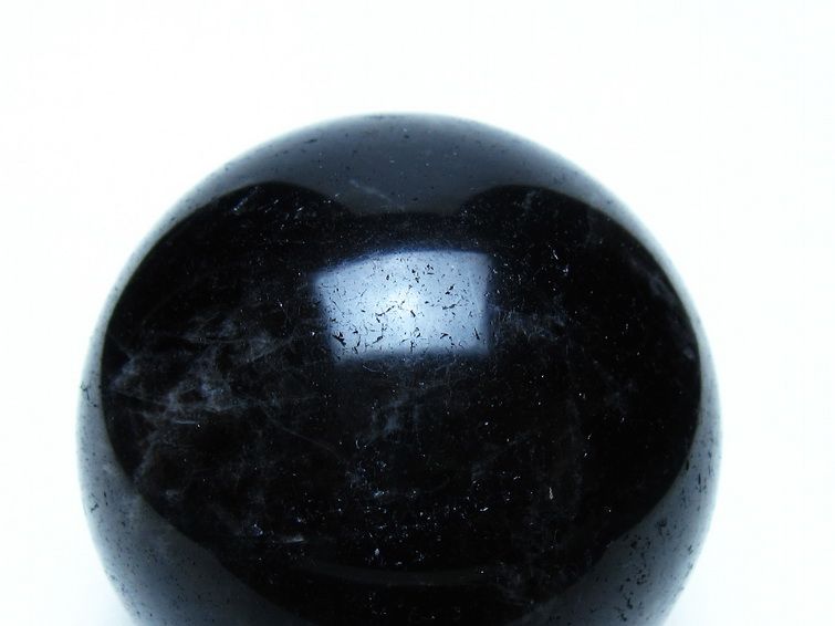 モリオン 黒水晶 丸玉 60mm 一点物 151-9544