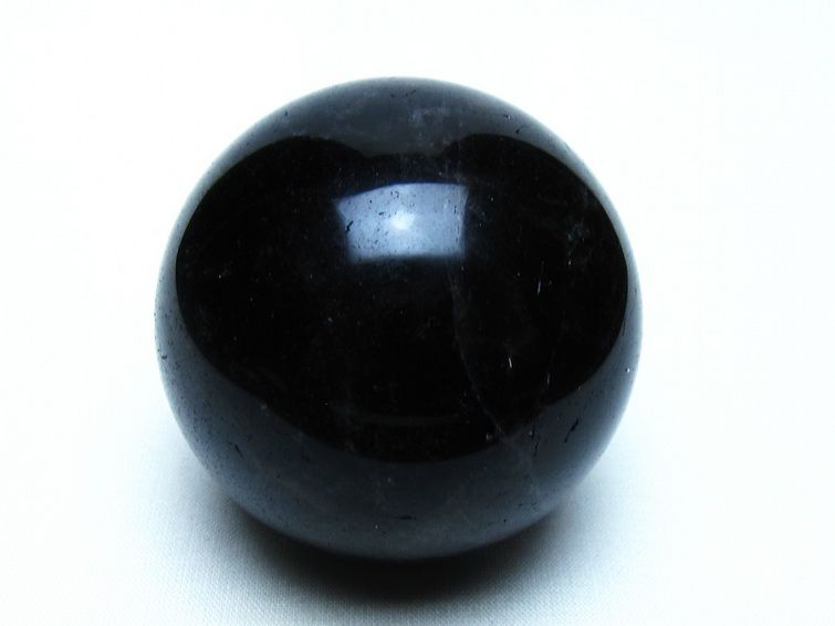 モリオン 黒水晶 丸玉 60mm 一点物 151-9545