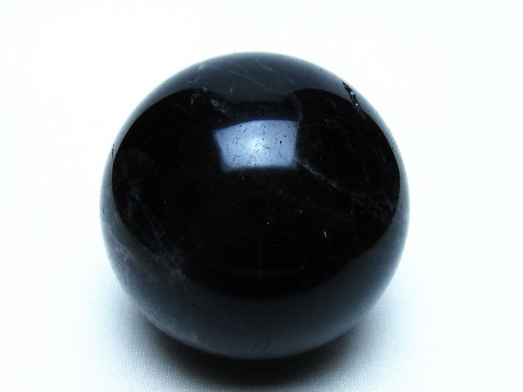 モリオン 黒水晶 丸玉 61mm 一点物 151-9546