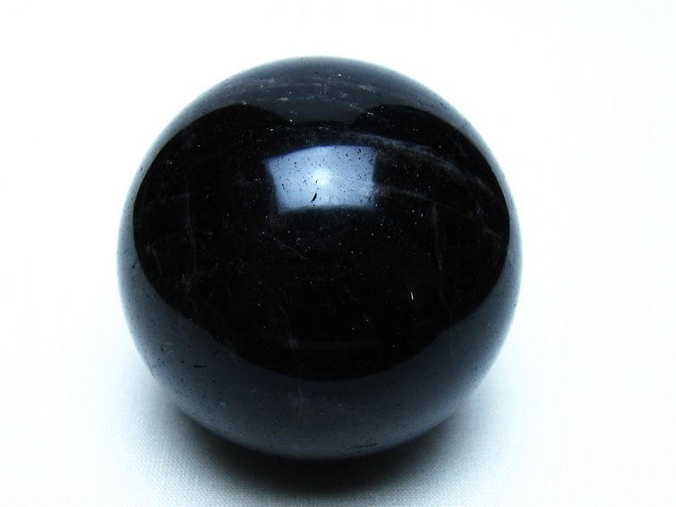 モリオン 黒水晶 丸玉 61mm 一点物 151-9547