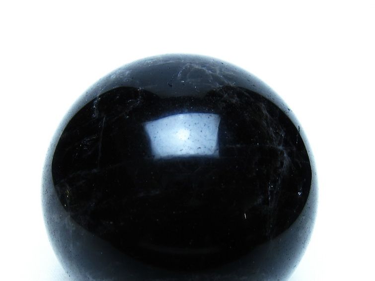モリオン 黒水晶 丸玉 62mm 一点物 151-9552
