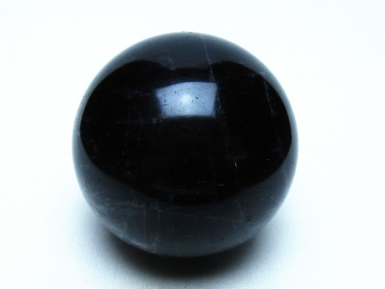 モリオン 黒水晶 丸玉 63mm 一点物 151-9553