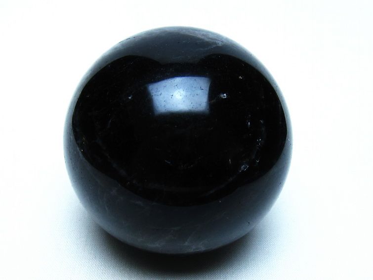 モリオン 黒水晶 丸玉 65mm 一点物 151-9557