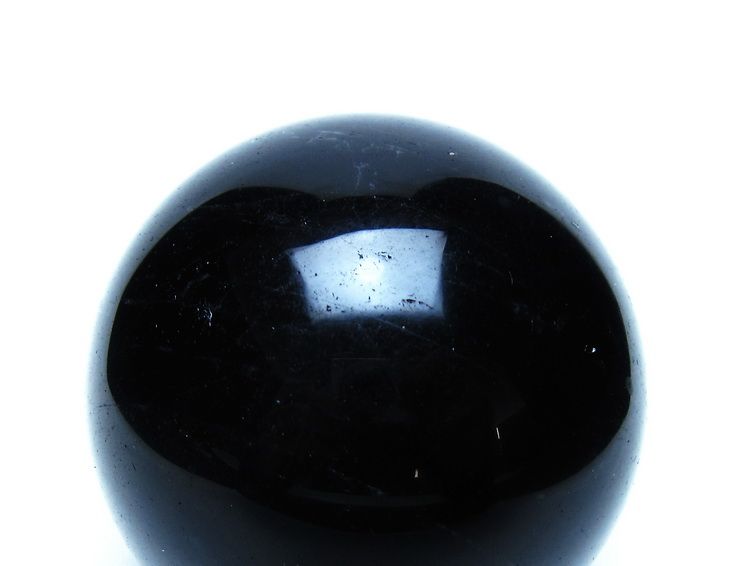 モリオン 黒水晶 丸玉 65mm 一点物 151-9558