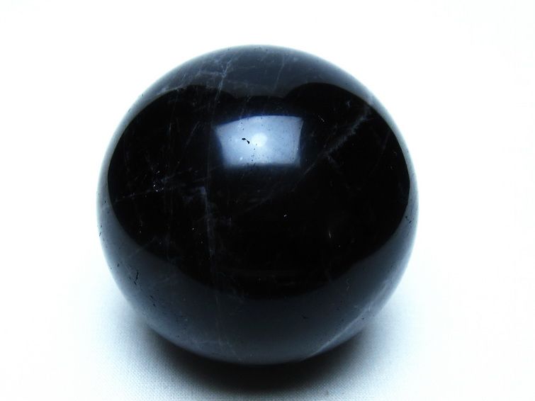モリオン 黒水晶 丸玉 65mm 一点物 151-9560