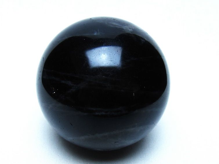 モリオン 黒水晶 丸玉 66mm 一点物 151-9561
