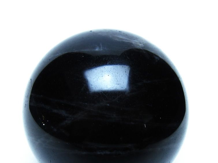 モリオン 黒水晶 丸玉 66mm 一点物 151-9561