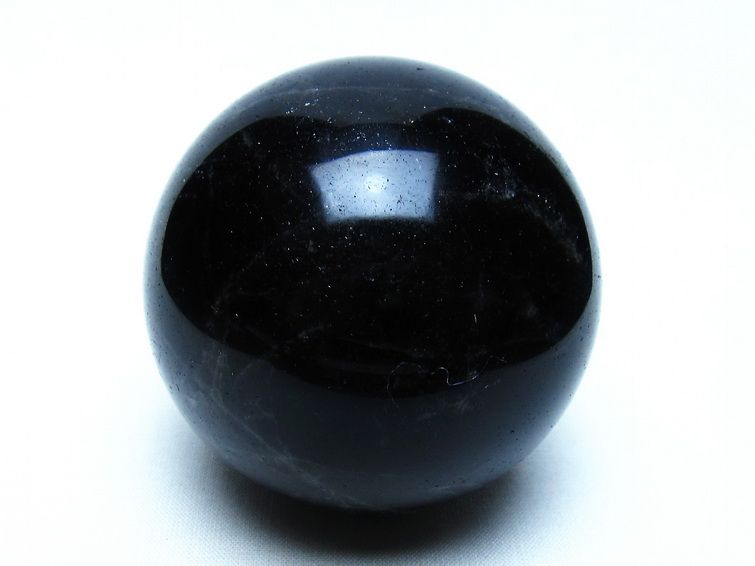 モリオン 黒水晶 丸玉 66mm 一点物 151-9562
