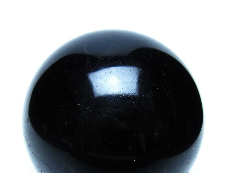 モリオン 黒水晶 丸玉 75mm 一点物 151-9565