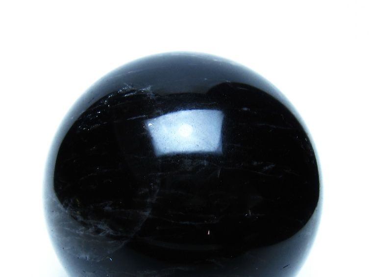 モリオン 黒水晶 丸玉 71mm 一点物 151-9568