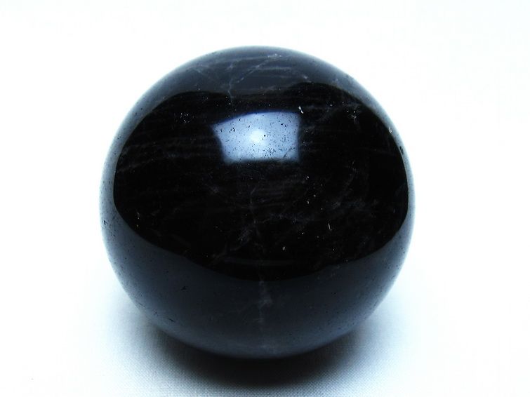 モリオン 黒水晶 丸玉 67mm 一点物 151-9570