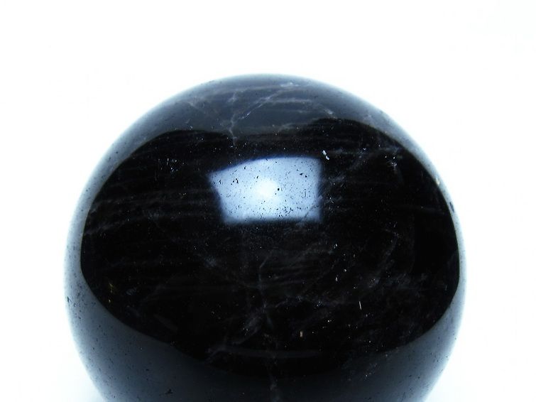 モリオン 黒水晶 丸玉 67mm 一点物 151-9570
