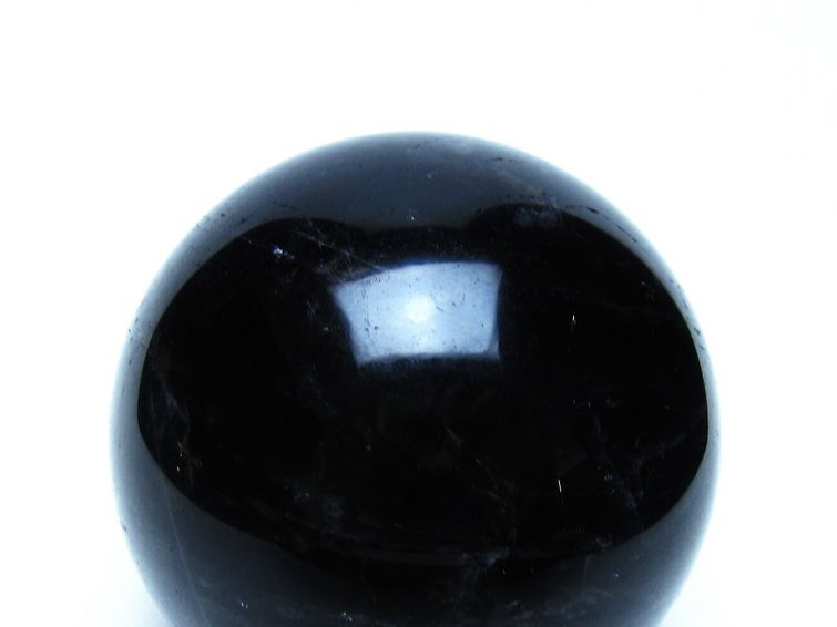 モリオン 黒水晶 丸玉 65mm 一点物 151-9571