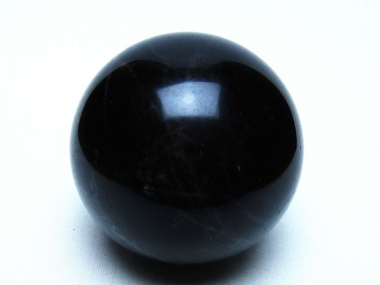 モリオン 黒水晶 丸玉 63mm 一点物 151-9573